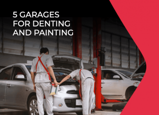 5 Garages for Denting and Painting: Autovee Car Services Leads the Way